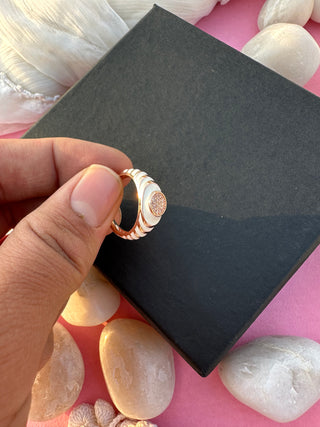 Etherial Brilliance American Diamond Ring