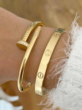 Nail And Love Cartier Bracelet